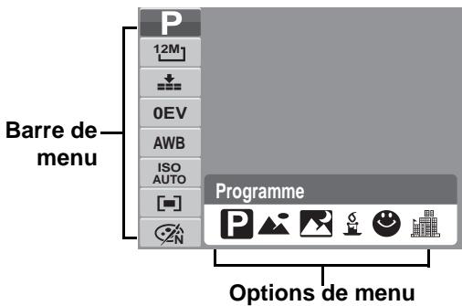 AGFAPHOTO OPTIMA 1 - Utiliser la fonction menu - 2