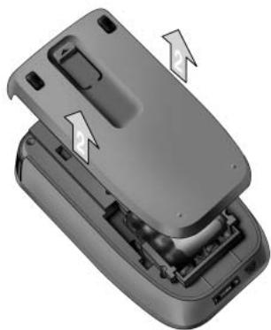 X10 PRONTOPRO NG RU 980 - Mise en place des piles - 2