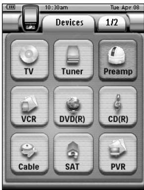 X10 PRONTOPRO NG RU 980 - Sélection du mode IR pour commander vos apparecs - 2