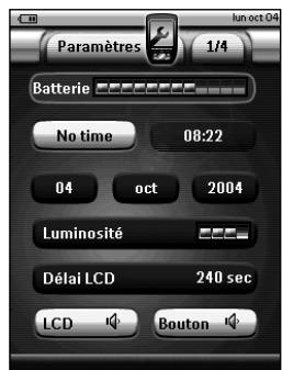 X10 PRONTOPRO NG RU 980 - Changement du format hora - 1