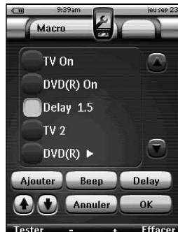 X10 PRONTOPRO NG RU 980 - Création d'une macro - 1