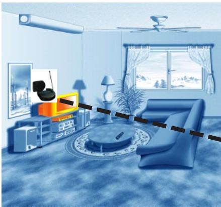 X10 VS300 - Commande à distance des apparèils audiovisuels par la télécommande d'origine - 1