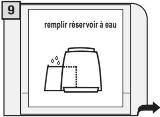 GAGGIA COFFEE - PENDANT CETTE OPÉRATION, LA PRÉSENCE D'UNE PERSONNE EST NÉCESSAIRE. ATTENTION! NE JAMAIS UTILISER DE VINAIGRE POUR DÉTARTRER LA MACHINE. - 10