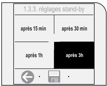 GAGGIA COFFEE - RéGLAGE STAND-BY - 2