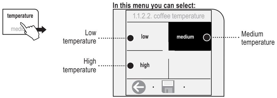 GAGGIA COFFEE - COFFEE TEMPERATURE ADJUSTMENT - 1