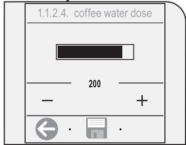 GAGGIA COFFEE - WATER QUANTITY ADJUSTMENT FOR COFFEE BREWING - 2