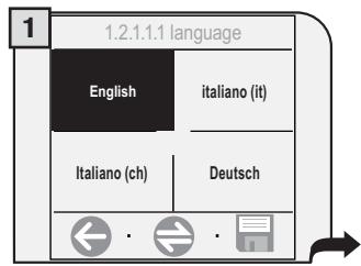 GAGGIA COFFEE - SETTING THE LANGUAGE - 1