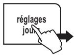 GAGGIA COFFEE - Choisir les intervalles de mise en marche pour chaque jour - 1