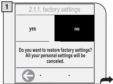 GAGGIA COFFEE - FACTORY SETTINGS - 2