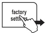 GAGGIA COFFEE - FACTORY SETTINGS - 1