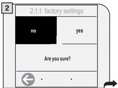 GAGGIA COFFEE - FACTORY SETTINGS - 3