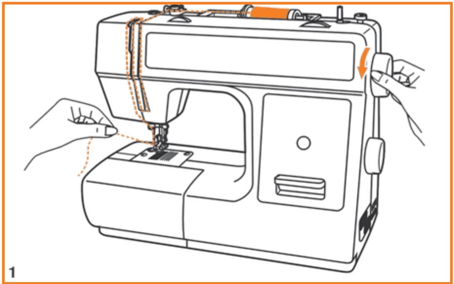 HUSKYSTAR E10 - REMONTER LE FIL DE CANETTE - 1