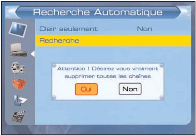 SERVIMAT TNT63HDU - INSTALLATION (recherche automatique, suppression des chaînes en mémoire) - 1