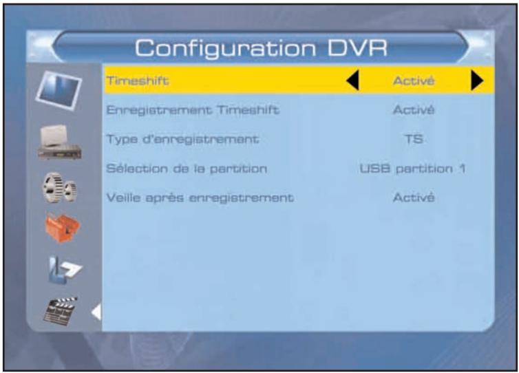 SERVIMAT TNT63HDU - ENREGISTREMENTS &amp; MULTIMEDIA (configuration DVR) - 1