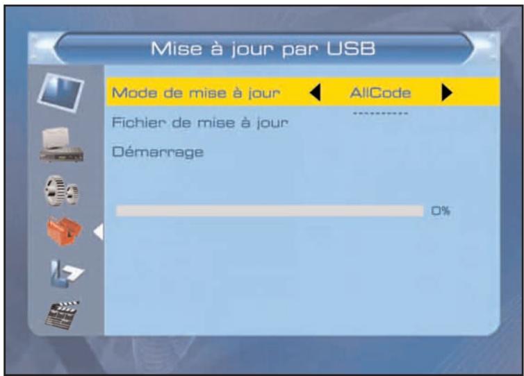 SERVIMAT TNT63HDU - OUTILS (mise à jour par le port USB) - 1