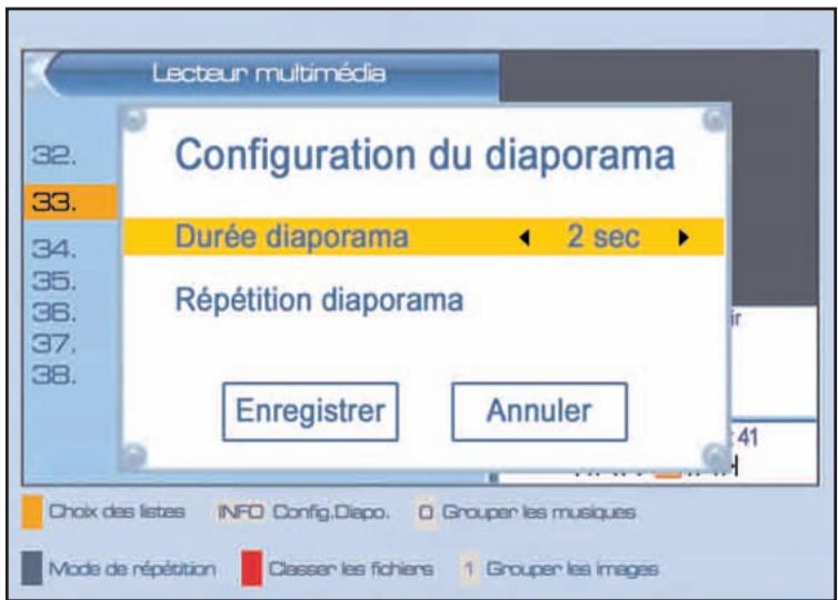 SERVIMAT TNT63HDU - LECTEUR MULTIMEDIA (configuration du diaporama) - 1
