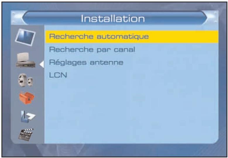SERVIMAT TNT63HDU - INSTALLATION (recherche automatique) - 1
