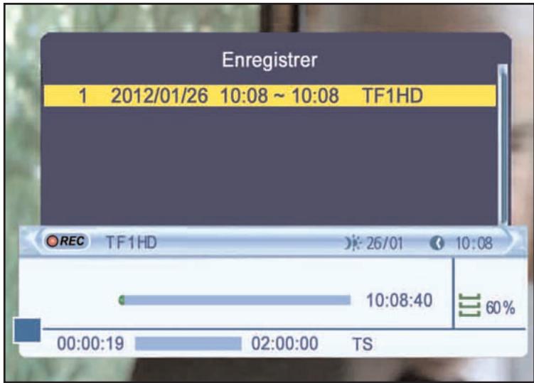 SERVIMAT TNT63HDU - INFORMATION SUR L'ENREGISTREMENT - 1