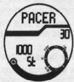 YEMA YMHF0111 - Mode 'Pacer' - Réglage de la valeur du pacer. - 1