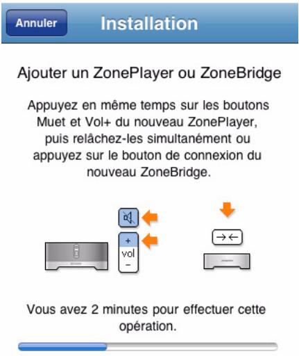 SONOS MULTI-ROOM MUSIC SYSTEM - Étape 3 : Configurer votre système au moyen d'un iPhone ou d'un iPod touch - 1