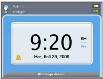 SONOS MULTI-ROOM MUSIC SYSTEM - Affichage de l'horloge - 1