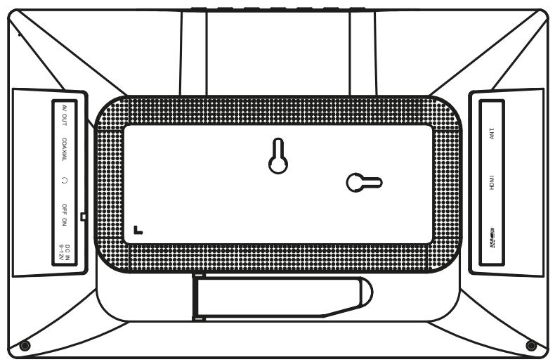 CALIBER PDVBT 101 - Identification des touches unité principale - 5