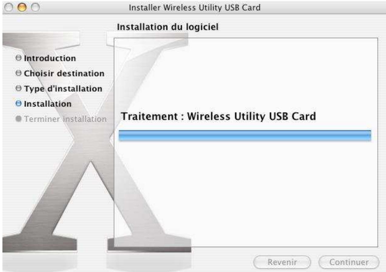 COMET LABS WN598 - Procédure d'installation sous MACOS x (10.3 ou supérieur) - 8