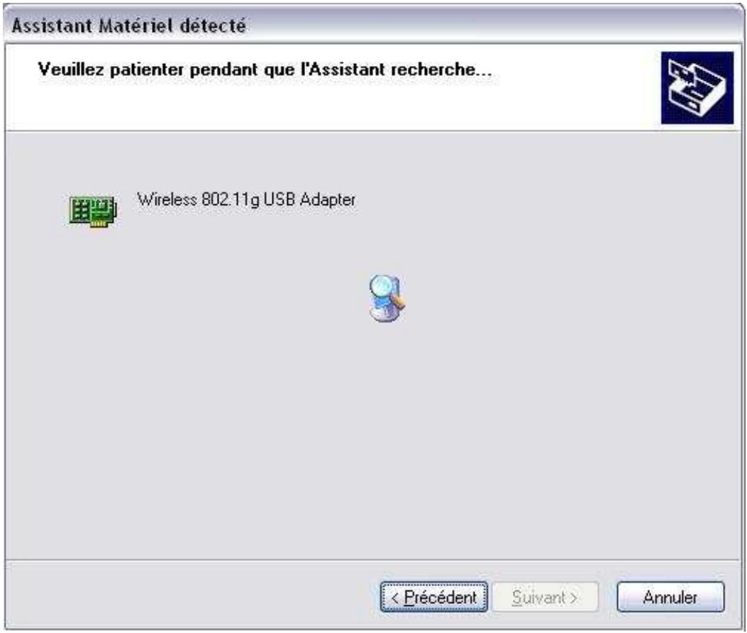COMET LABS WN598 - Procédure d'installation sous windows XP - 3