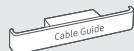 SAMSUNG UE49MU7075, UE55MU7075 - O que está incluído na caixa? - 4