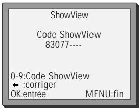 INTERNATIONAL ON63 - Enregistrement différé à l'aide des codes ShowView - 10