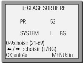 INTERNATIONAL ON63 - Branchement au téléviseur avec un cable d'antenne (sans cordon péritel) - 10