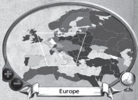 SEGA EMPIRE TOTAL WAR - La CARTE RADAR - 1