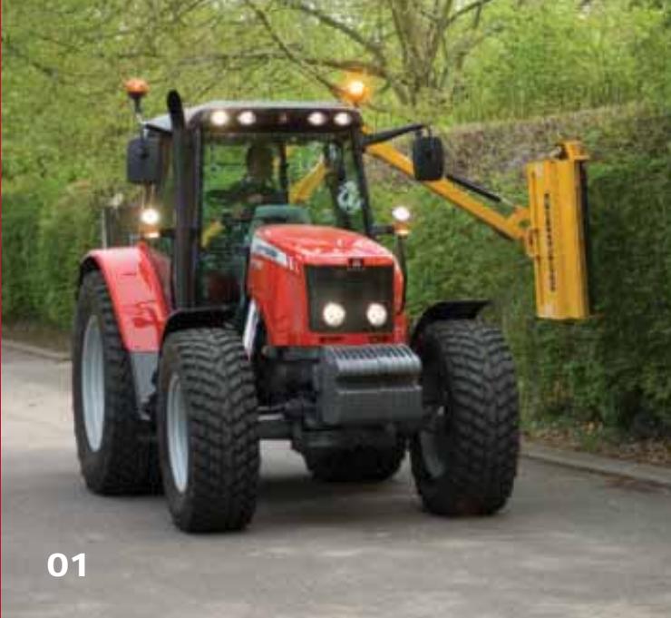 MASSEY FERGUSON MUNICIPAL - Les tracteurs MF 6400/7400 - 2