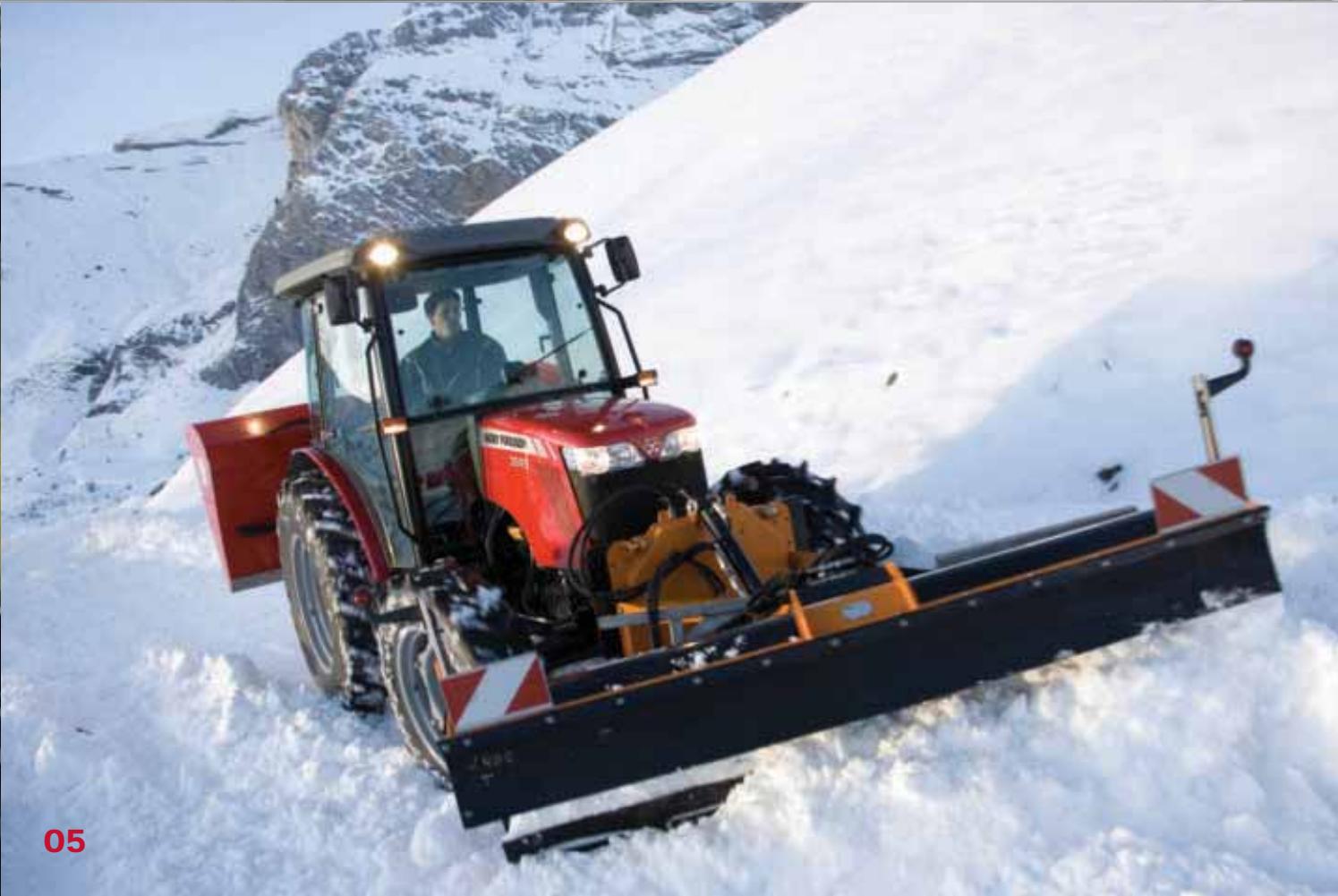 MASSEY FERGUSON MUNICIPAL - Les tracteurs MF 6400/7400 - 6