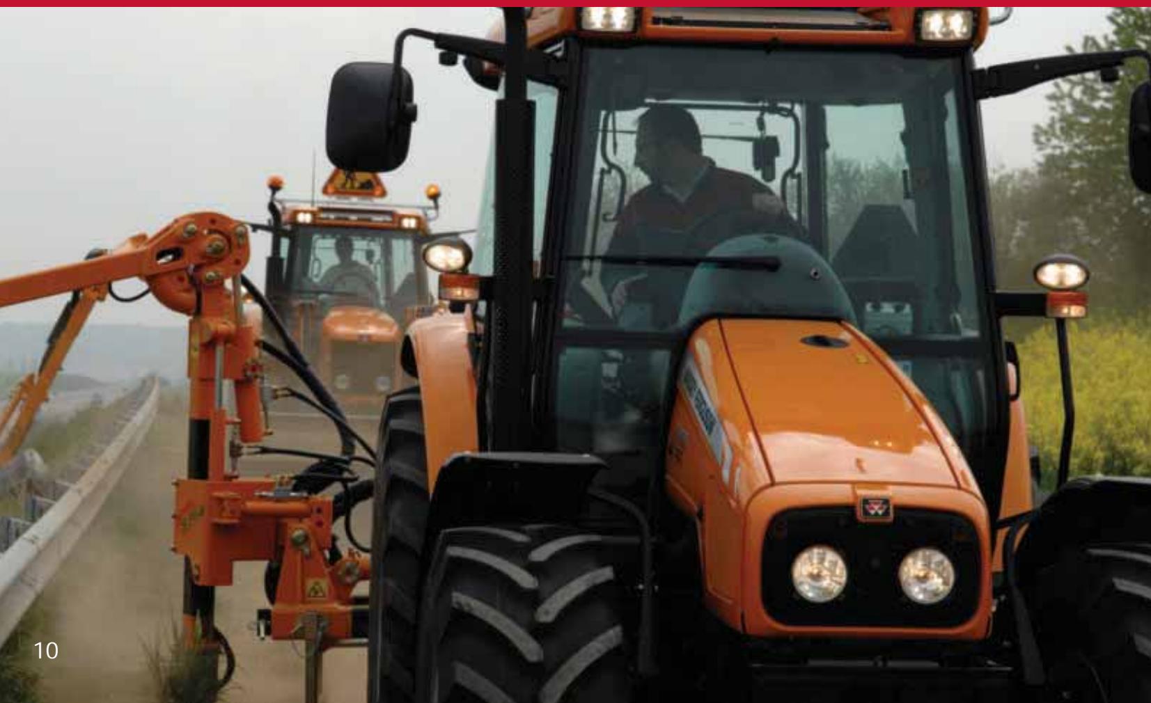 MASSEY FERGUSON MUNICIPAL - Les tracteurs MF 6400/7400 - 1