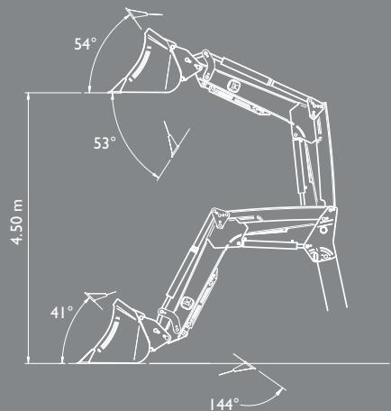 MASSEY FERGUSON 900 - Poids du chargeur : 808 kg - 1