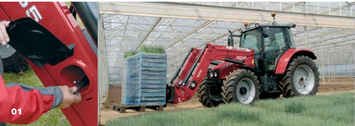 MASSEY FERGUSON 900 - Productivité elevée... Immobilisation réduite - 5