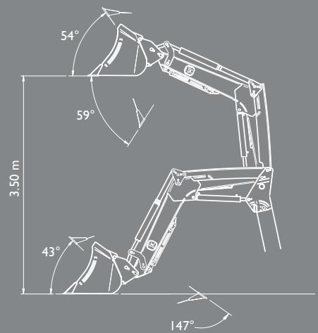MASSEY FERGUSON 900 - Poids du chargeur : 521 kg - 1