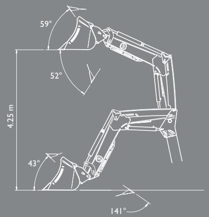 MASSEY FERGUSON 900 - Poids du chargeur : 721 kg - 1
