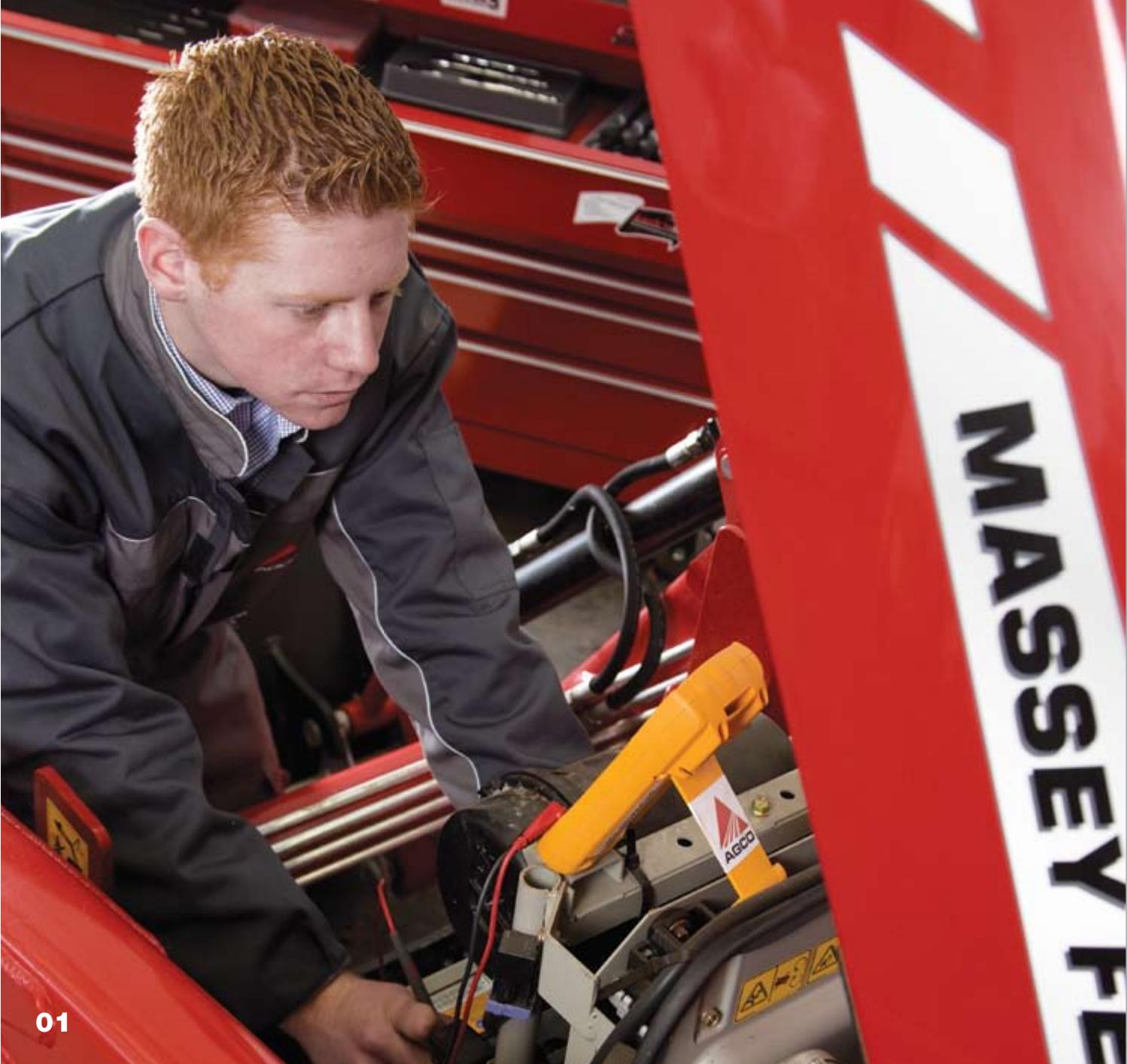 MASSEY FERGUSON 900 - L'assistance à la clientèle AGCO...   Le privilège d'une assistance locale   par une marque internationale - 1