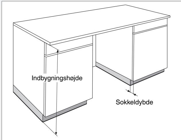 ASKO DWC 5916 XXLS - Indstilling af doklen (kun modeller med sparkeplade) - 1