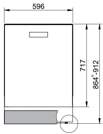 ASKO DWC 5916 XXLS - Tekniske oplysninger - 1