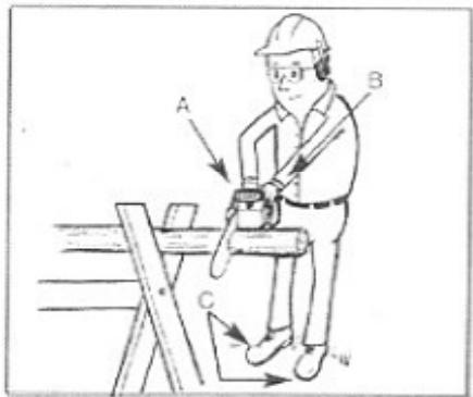 KORMAN GARDEN 1.5 KW - 45.2 CM3 - Avertissements de sécurité supplémentaires : - 1