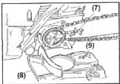 KORMAN GARDEN 500342 P - Assemblage de la chaine et du guide - 1