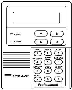 FIRST ALERT FA1620 - ABOUT THE KEYPADS - 1