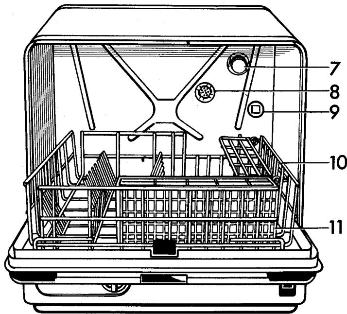 KING BD461 - Description du lave-vaisselle - 1