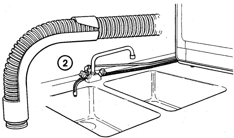 KING BD461 - Le raccord de vidange - 2