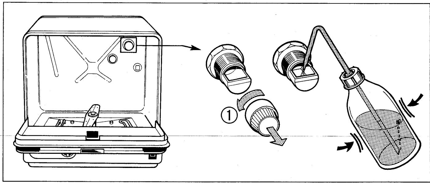 KING BD461 - Réservoir de produit de rincege - 1