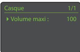 NAIM SUPERUNITI - Le menu Casque - 1