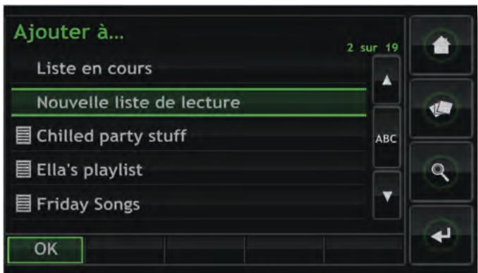 NAIM UNITISERVE-SSD - Création, désignation et sauvégarde des listedes de lecture - 2